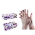 دستکش وینیل 100 عددی (مدیوم و لارج) گاماتکس