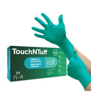 دستکش نیتریل انسل مدل Touch n tuff 92-600|بسته 100 عددی