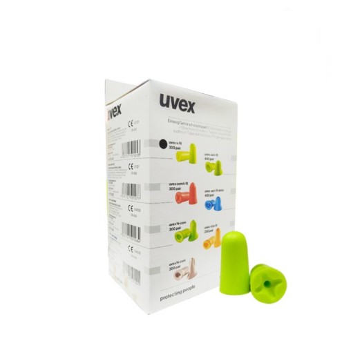 گوشی اسفنجی صداگیر UVEX|بسته 10 جفتی گوشی اسفنجی صداگیر UVEX|بسته 10 جفتی
