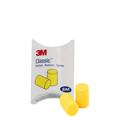 گوش گیر اسفنجی 3M مدل کلاسیک(تری ام CLASSIC)-بسته 10 جفتی گوش گیر اسفنجی 3M مدل کلاسیک(تری ام CLASSIC)-بسته 10 جفتی