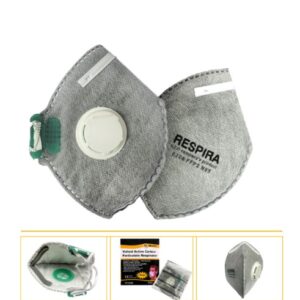 ماسک کربن اکتیو ffp2 n95 رسپیرا (بسته 12عددی)