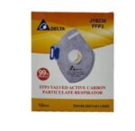 ماسک ایمنی سوپاپدار دلتا FFP3 8236