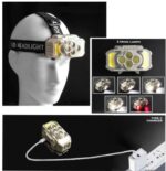 چراغ پیشانی HX-815 COB+4 led