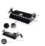 چراغ پلیسی خودرو مدل S3 برند APS با 8 LED