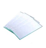 شیشه ماسک جوشکاری سفید بی‌ رنگ 10×5 (بسته 100 عددی)