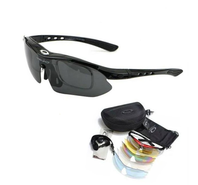 عینک اوکلی 5 لنز کوهنوردی اصل (oakley)3